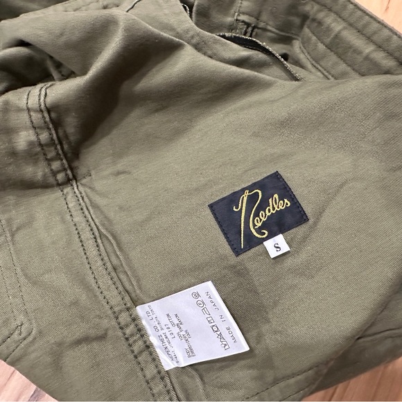 Needles Khaki Fatigue Trousers - Picture 5 of 7